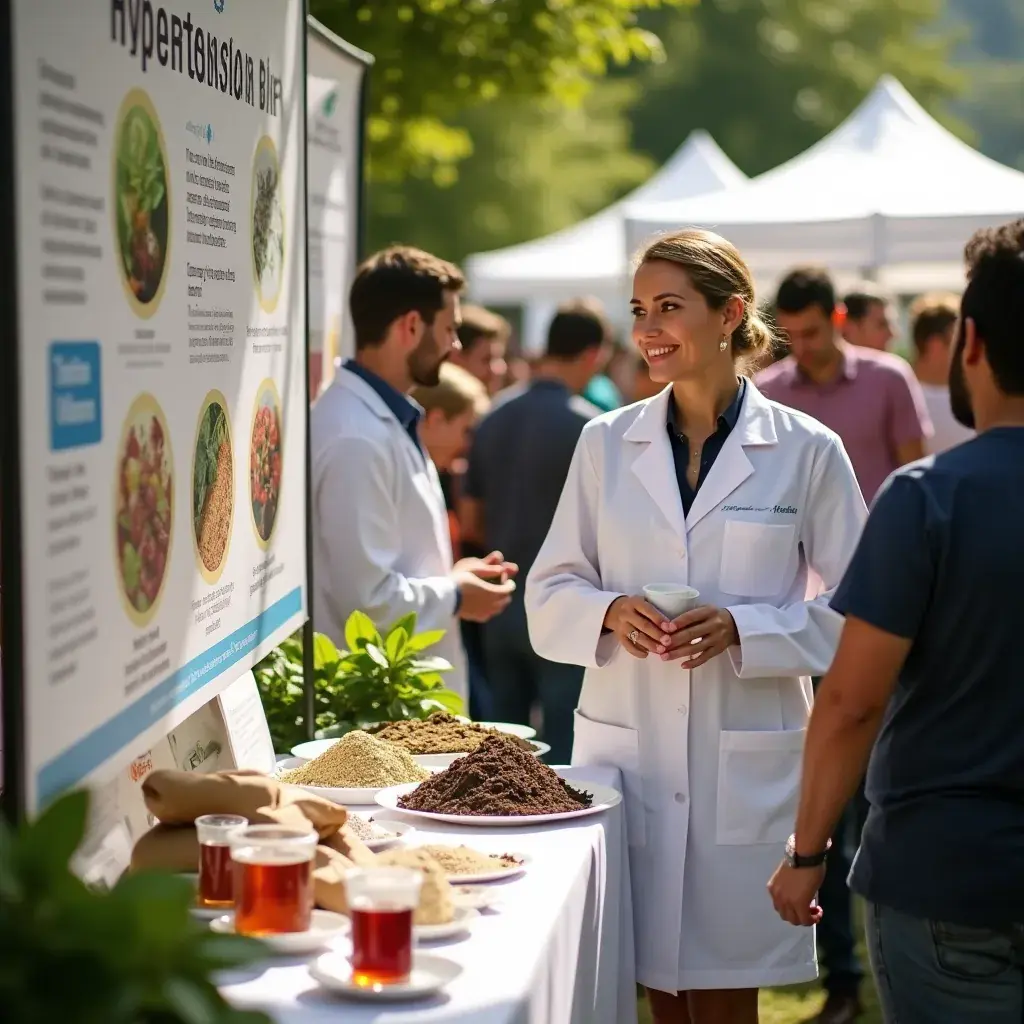Hagyományos magyar teázási szertartás, ahol a hipertónia csökkentő teát szolgálják fel.